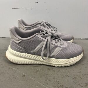 Adidas Cloudfoam Gray Running Shoes Men's 7.5 Lightweight Comfort Sneaker